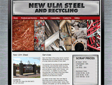 Tablet Screenshot of newulmsteel.com